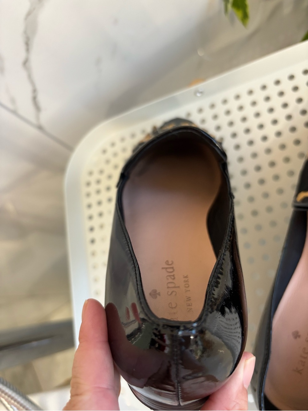 SOLD Kate Spade Trophy Leopard Calf Hair Patent Leather Kiltie Loafers - Size 6M - Picture 7 of 13